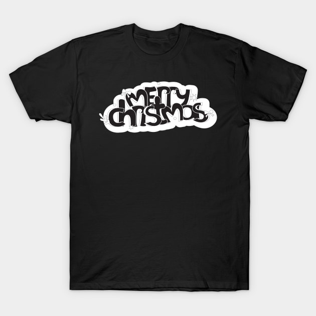 Merry Christmas T-Shirt by dddesign